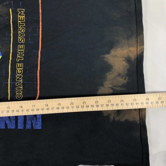 NINTENDO 64 SHIRT MENS SMALL FADED BLACK SHORT SLEEVE RETRO LOGO TEE HAS HOLE - Picture 13 of 13